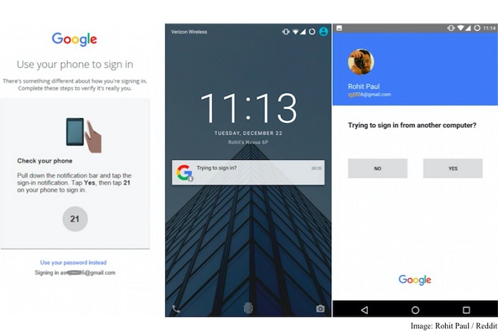 Google to Replace Password with smartphones