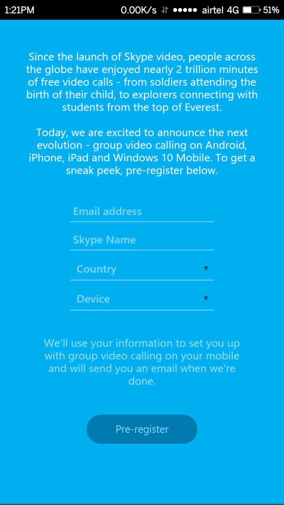 Skype introduces group video calling feature for its mobile apps