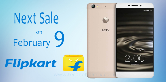 70,000 Le 1S Smartphones sold in 2 seconds in Flipkart, next sale on February 9