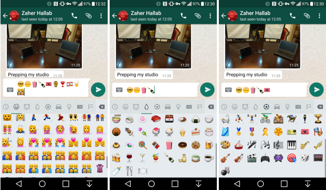 WhatsApp adds new Emojis in its update for Android