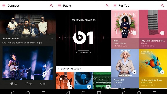 Apple Music for Android adds SD support