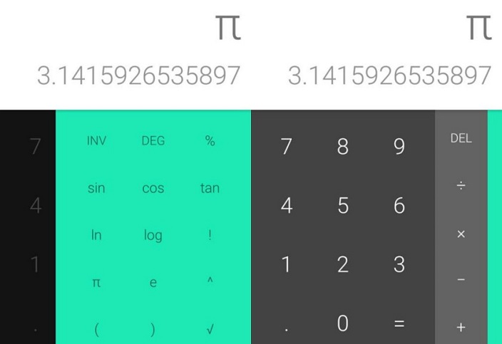 Calculator app by Google