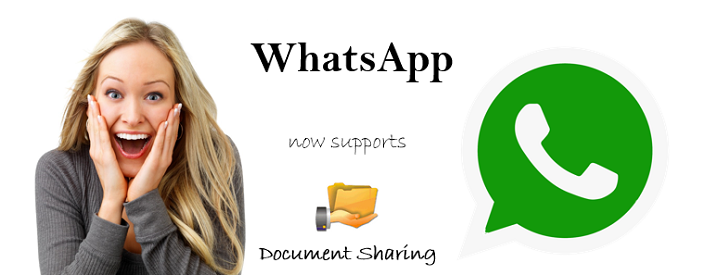 WhatsApp Document sharing feature