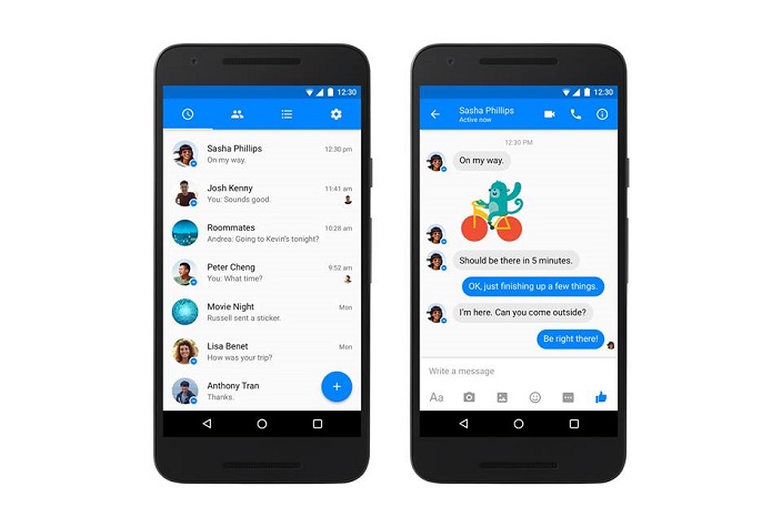 Facebook Messenger app for Android