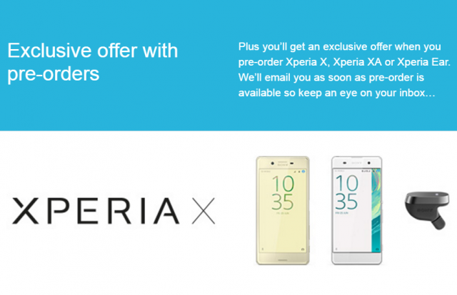 Sony-Xperia-X-and-XA-pre-orders-to-start-soon