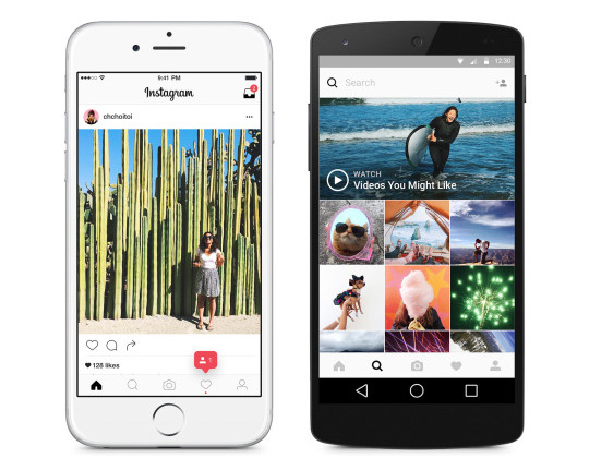 Instagram goes minimal in black and white in its latest update
