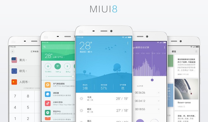 Latest features of MIUI 8