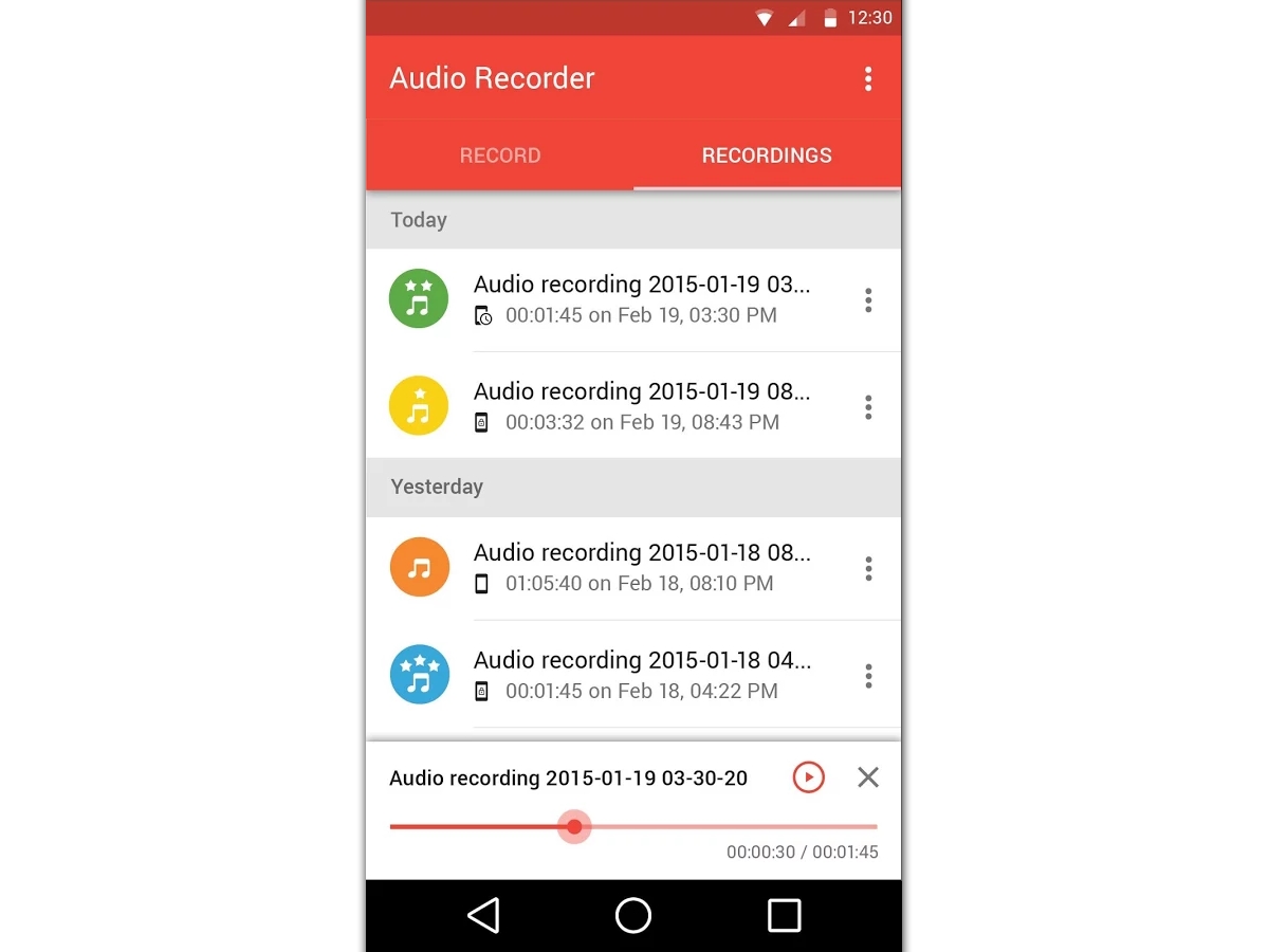 Best Sound Recorder apps in Android TechDotMatrix