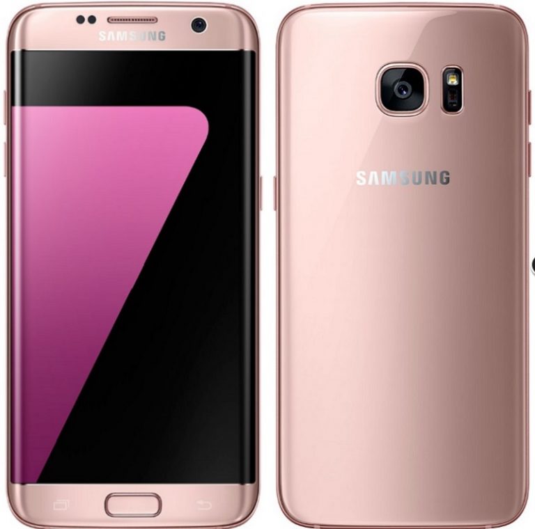 Samsung Galaxy S7 Edge pink version