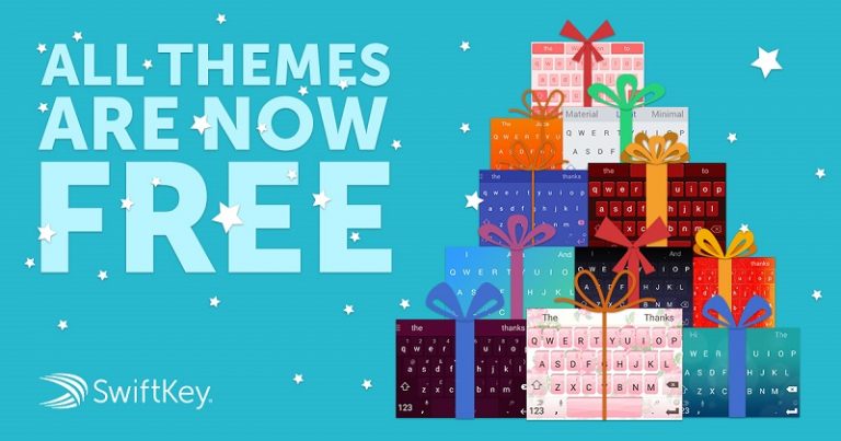 all themes in swiftkey are free