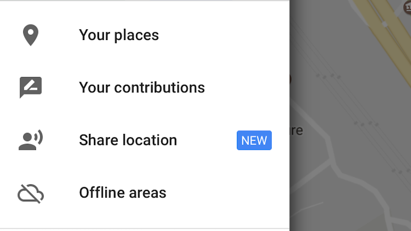 share the real-time location from Google Maps for women safety