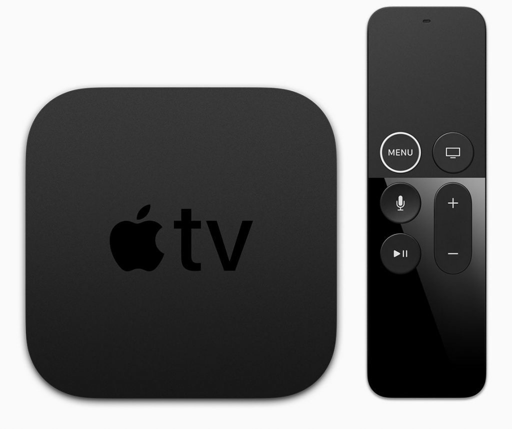 Apple TV 4K with the latest Siri Remote