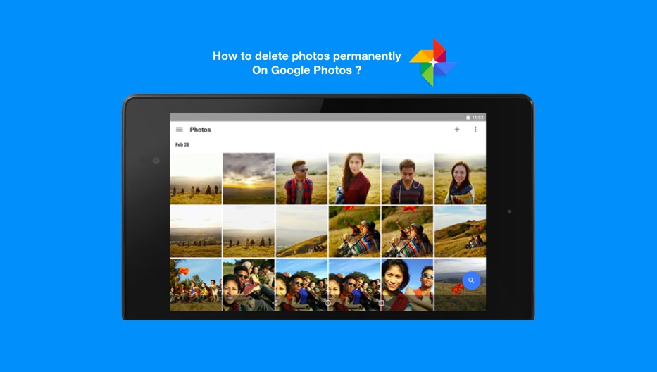 How to delete a Photo or Video via Google Photos permanently