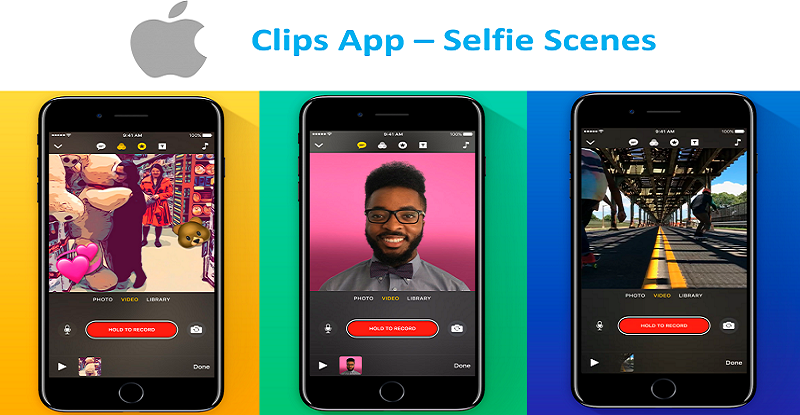 Apple Clips App Selfie Scenes
