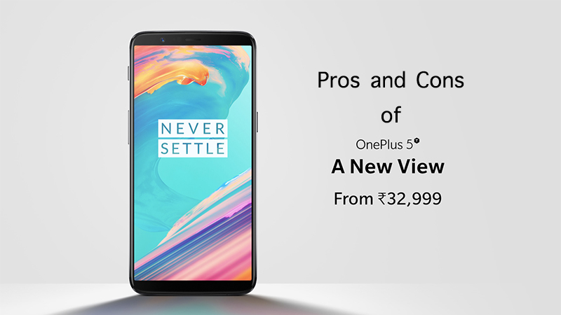 pros and cons of oneplus 5t