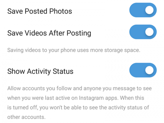 How to turn off Instagram Last Active Status