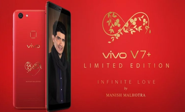 Vivo V7 Plus Infinite Red limited Edition