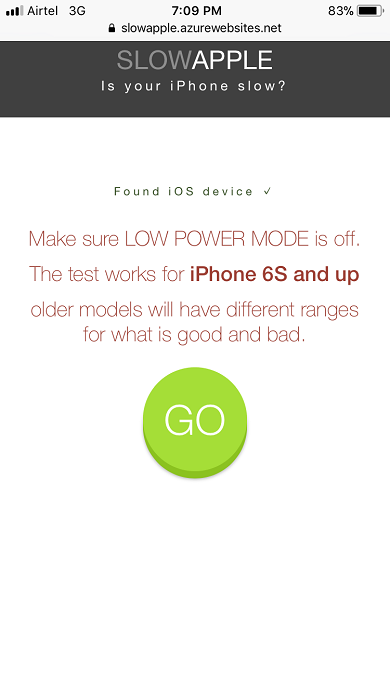 How to test if your iPhone is Slow