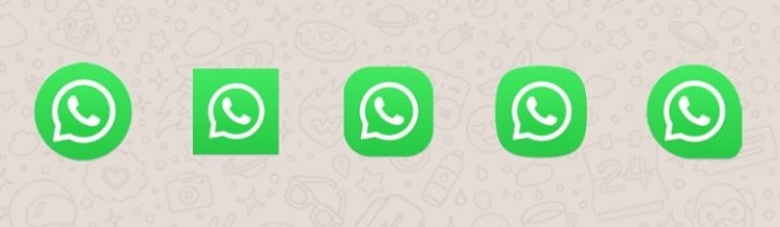 WhatsApp adaptive icon