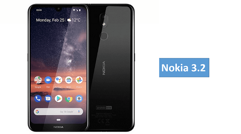 Nokia 3.2 smartphone