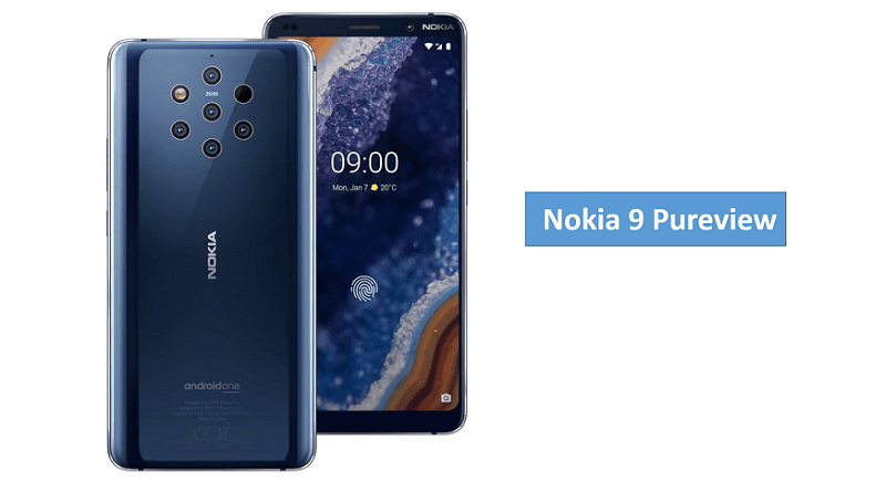 Nokia 9 PureView smartphone