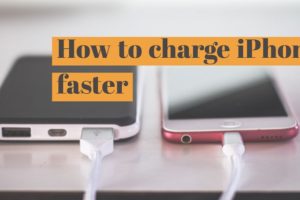 How to Charge iPhone faster