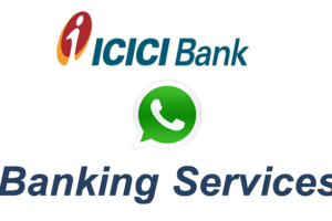 WhatsApp Banking services for ICICI