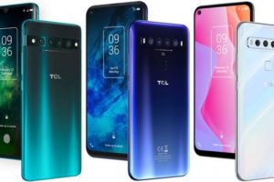 TCL 10 series smartphone