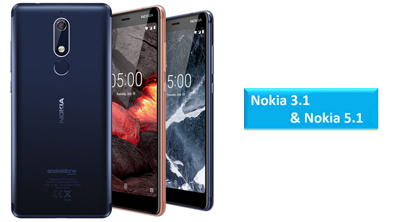 Nokia 3.1 and Nokia 5.1 Android 10 update