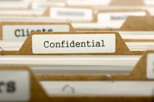 Keeping legal documents confidential